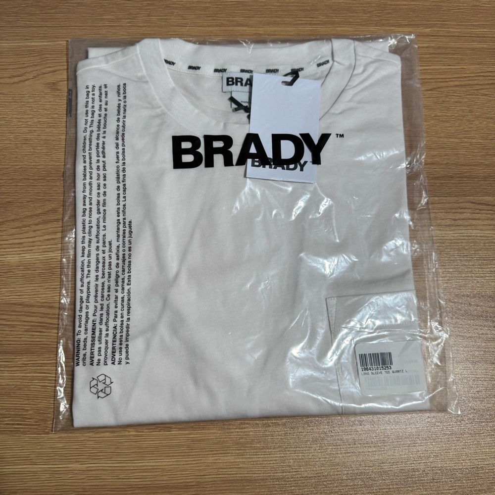 Brady Tom Brady Long Sleeve T-shirt Quartz Size Large New